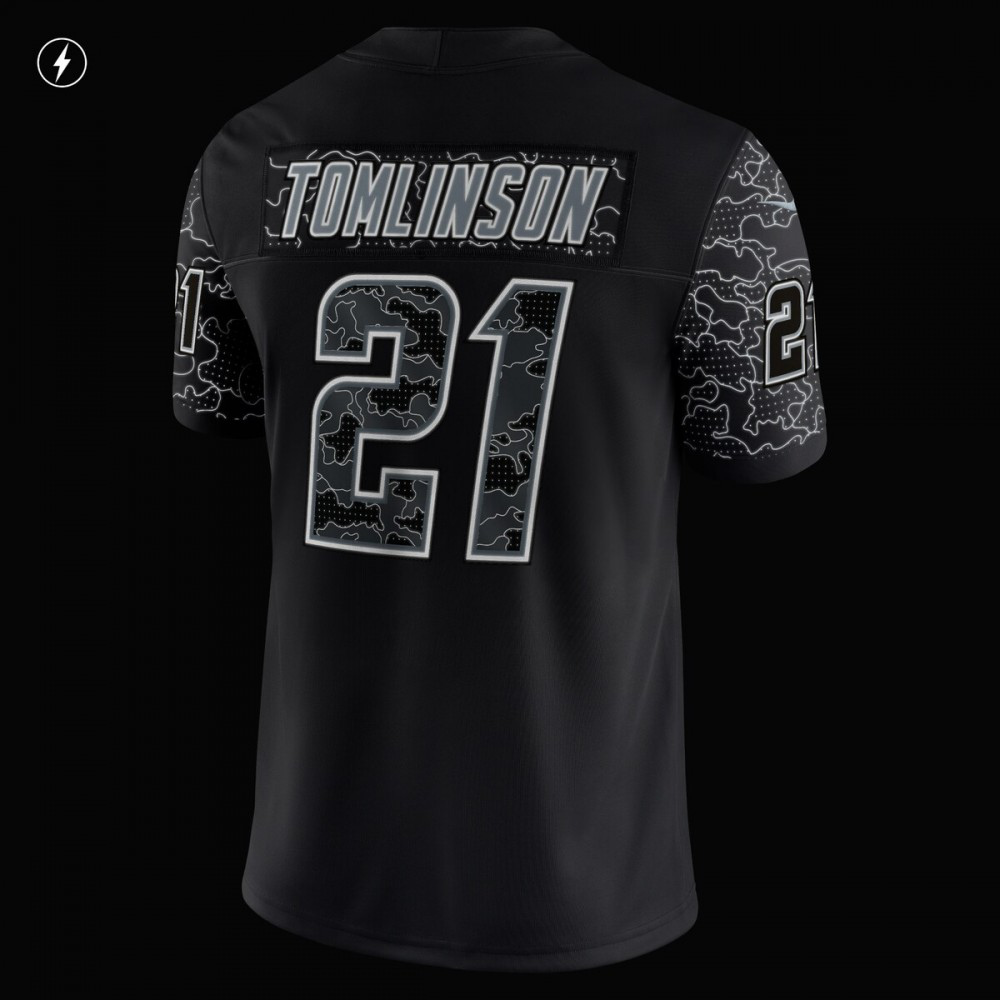 LaDainian Tomlinson Los Angeles Chargers Nike Retired Player RFLCTV Limited Jersey - Black-GridironStore